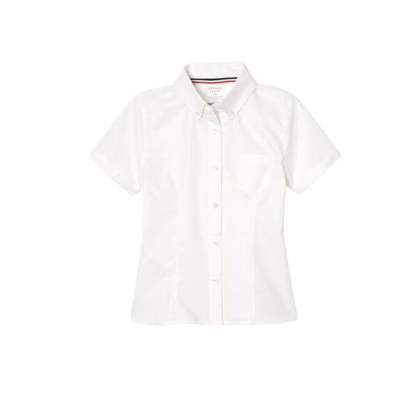 Girls Short Sleeve Oxford Shirt Thumbnail