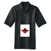 Heavyweight Cotton Pique Polo with Pocket Thumbnail