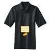 Heavyweight Cotton Pique Polo with Pocket Thumbnail